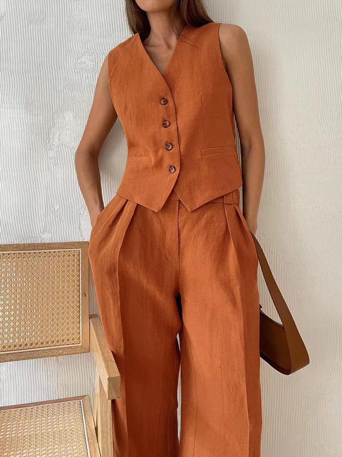 Alina Summer Chic Two-Piece Sæt