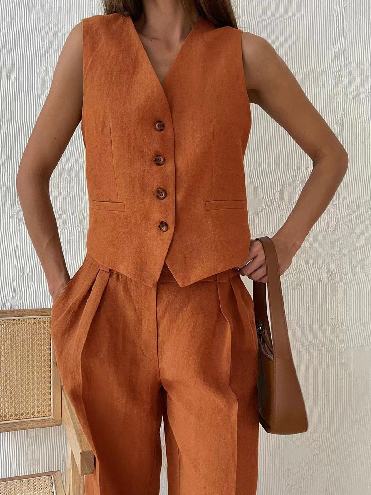 Alina Summer Chic Two-Piece Sæt
