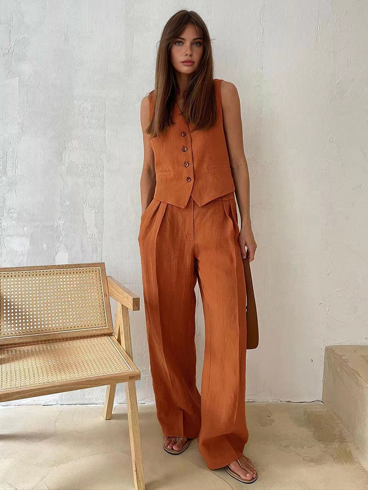Alina Summer Chic Two-Piece Sæt