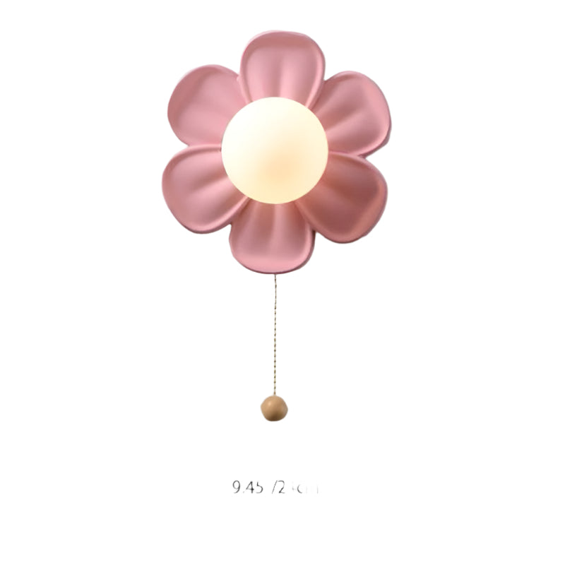 BloomSphere Artistic Flower Ball væglampe – Moderne blomsterbelysning