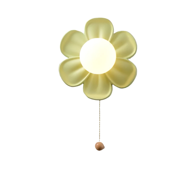 BloomSphere Artistic Flower Ball væglampe – Moderne blomsterbelysning