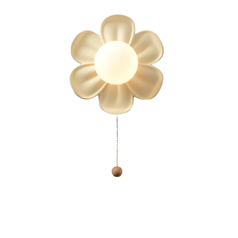BloomSphere Artistic Flower Ball væglampe – Moderne blomsterbelysning