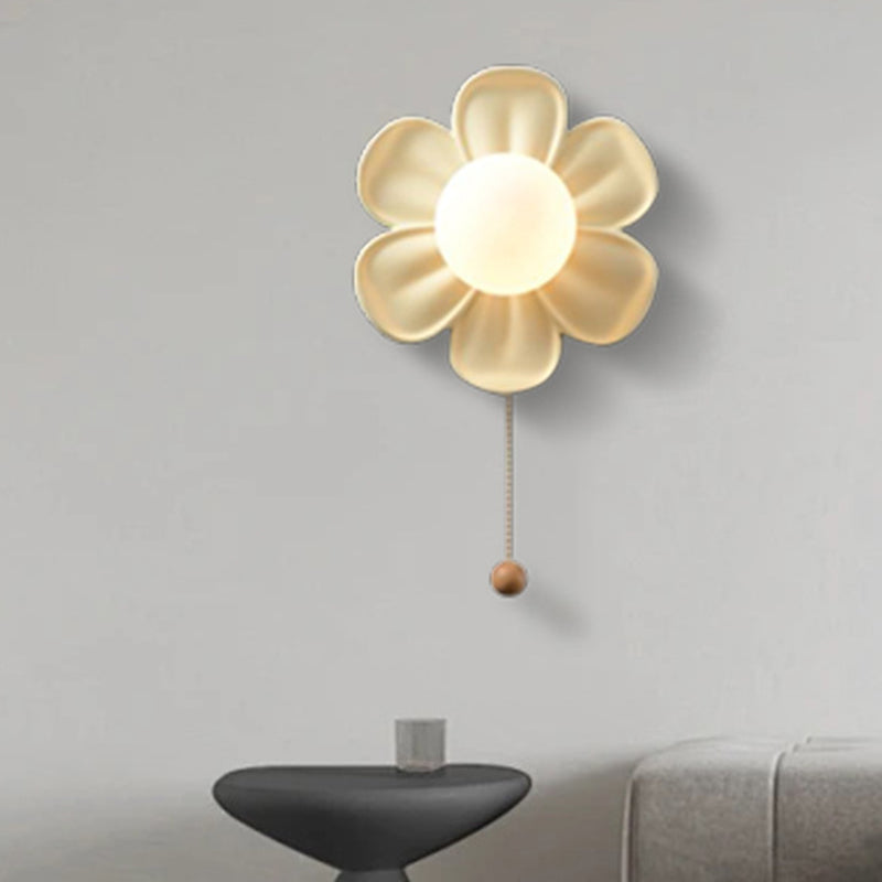 BloomSphere Artistic Flower Ball væglampe – Moderne blomsterbelysning