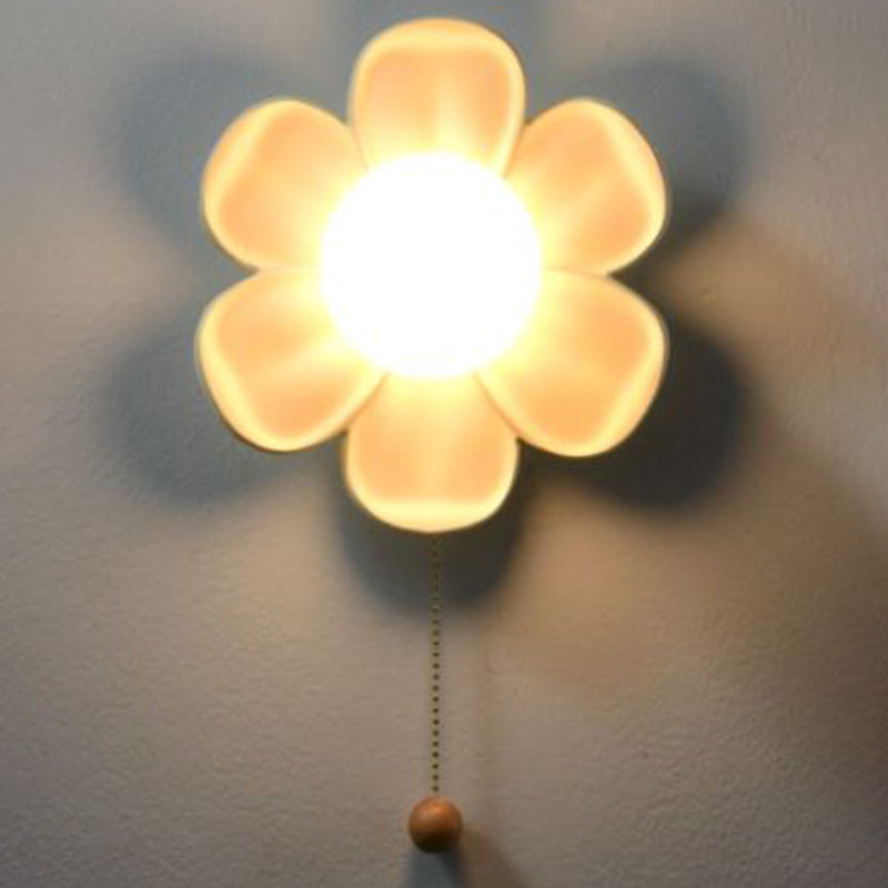 BloomSphere Artistic Flower Ball væglampe – Moderne blomsterbelysning