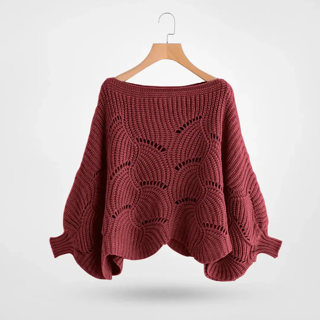Kelly - Elegante strikkede skuldertoppe