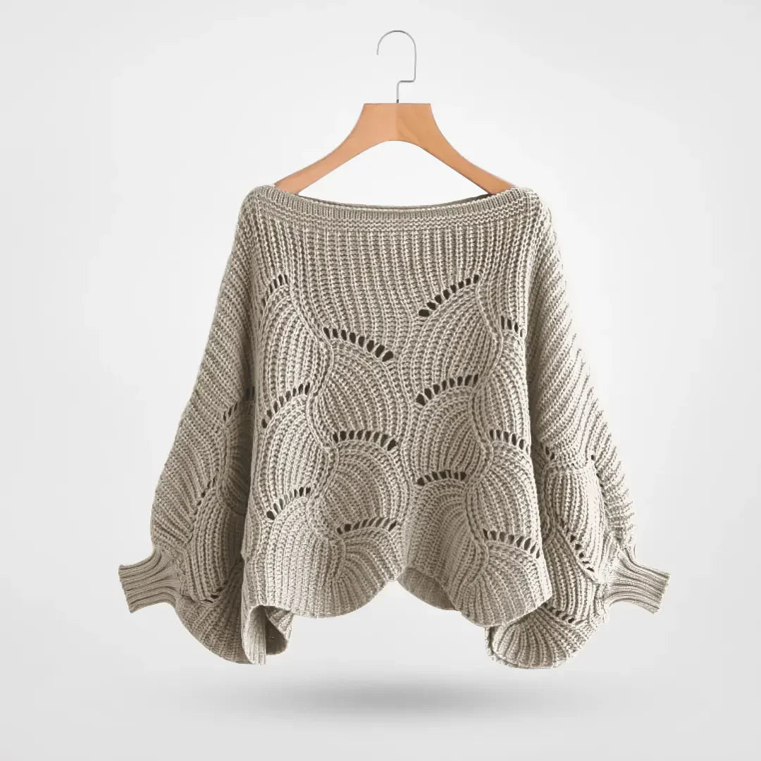 Kelly - Elegante strikkede skuldertoppe