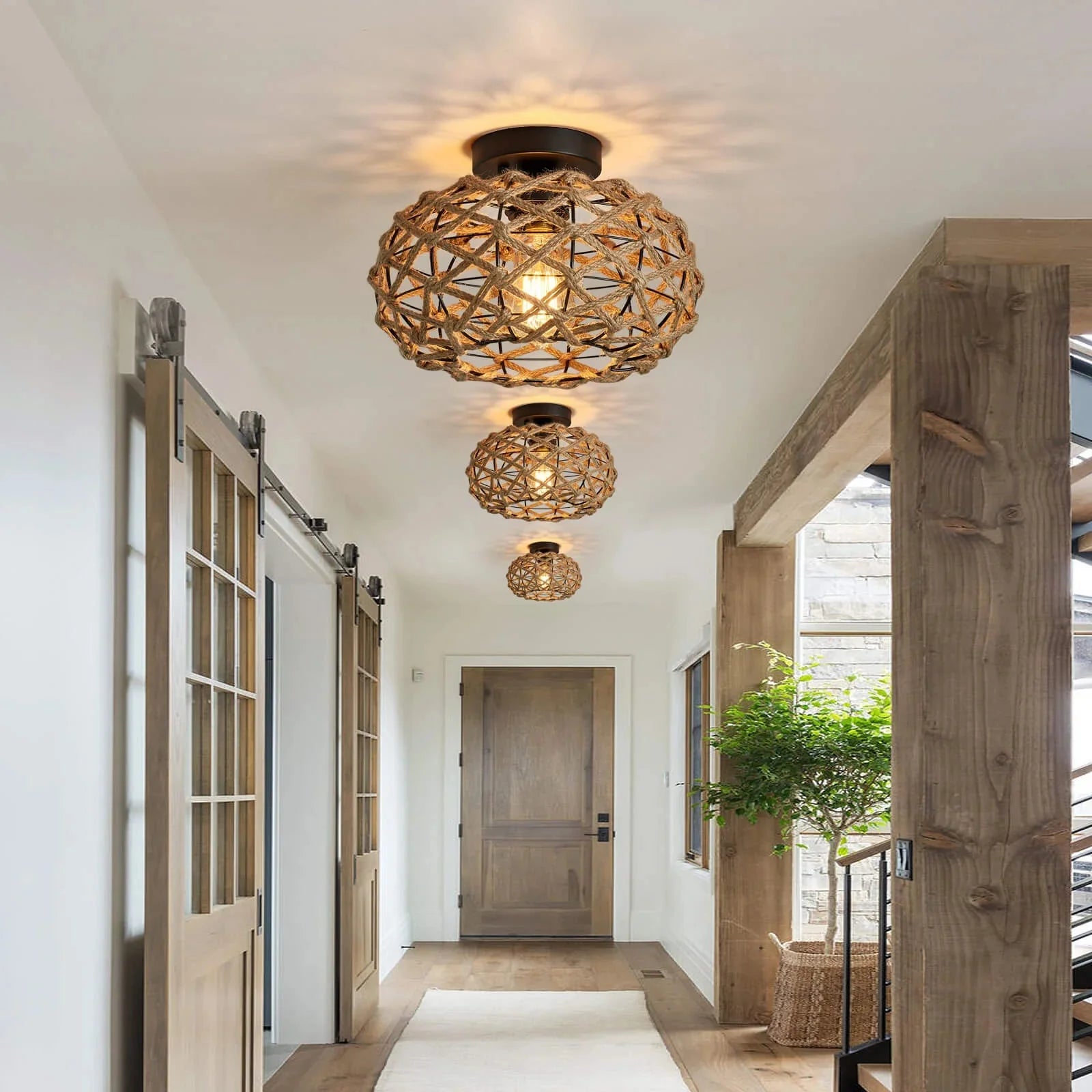 LunaRust Loftslampe i Burdesign