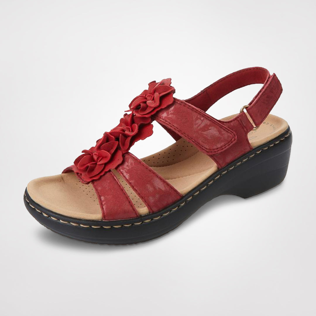 Victoria - Boho sommersandal med åben tå