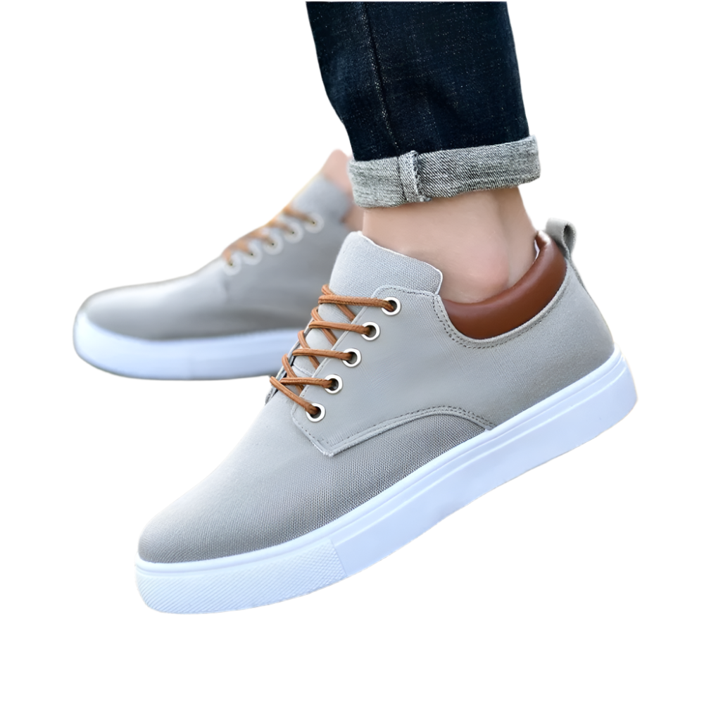 Arthur - Snørrede kanvas sneakers til et hverdagslook