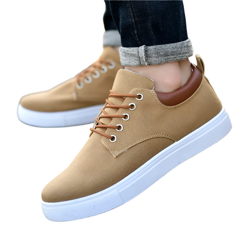Arthur - Snørrede kanvas sneakers til et hverdagslook