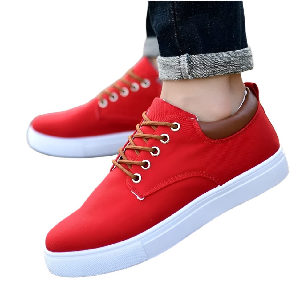 Arthur - Snørrede kanvas sneakers til et hverdagslook