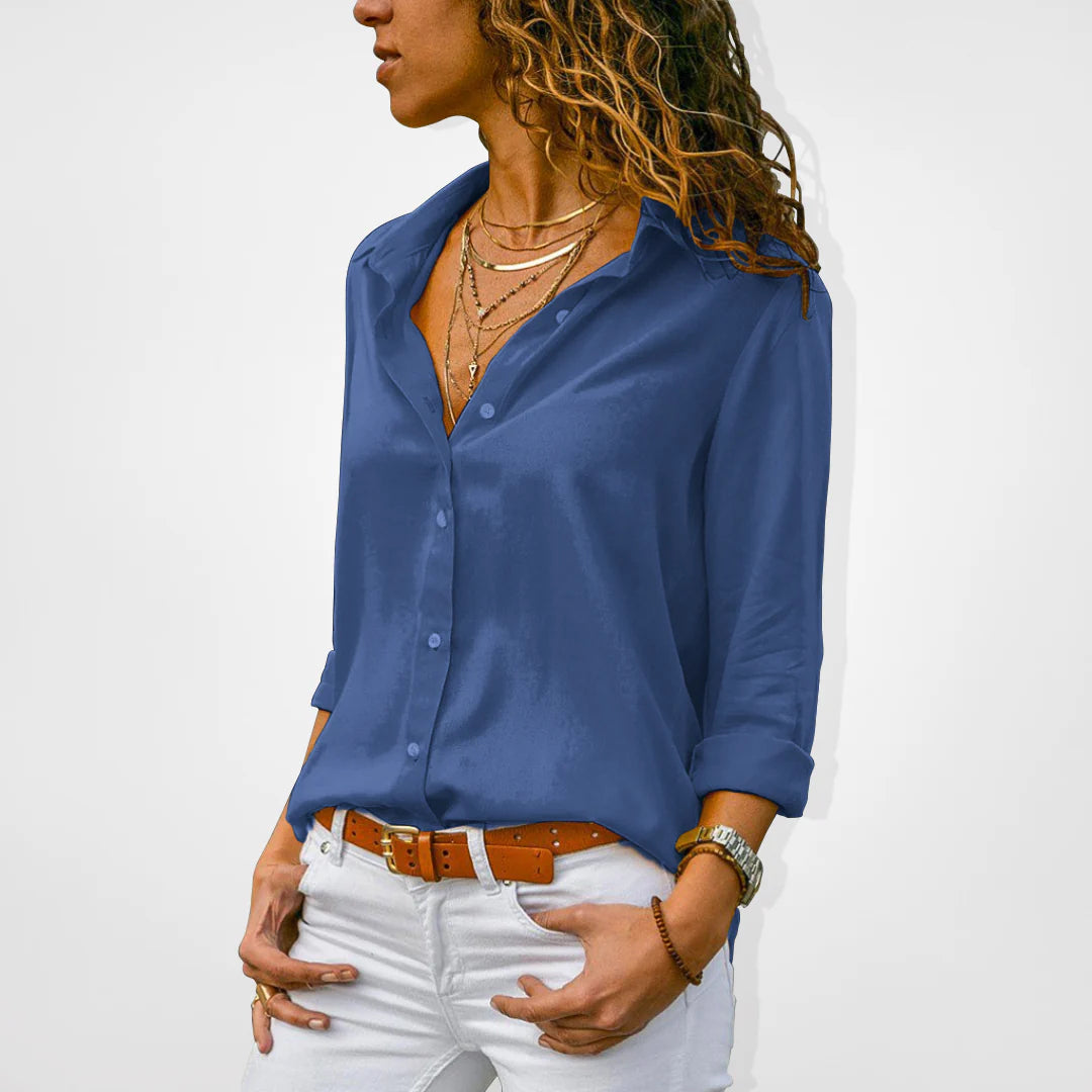 Helen - Ubesværet, afslappet button-down-skjorte