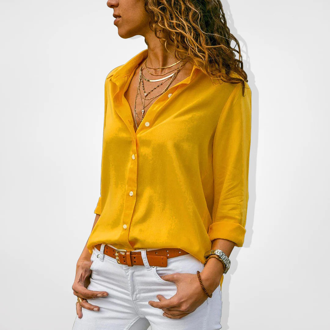 Helen - Ubesværet, afslappet button-down-skjorte