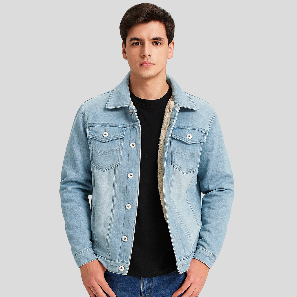 Brayden | Holdbar vinterjeansjakke