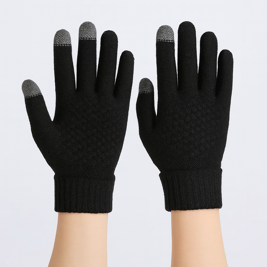 ColdGrip | Tykkere vintersporthandsker – Touchscreen-kompatible til vandring og cykling