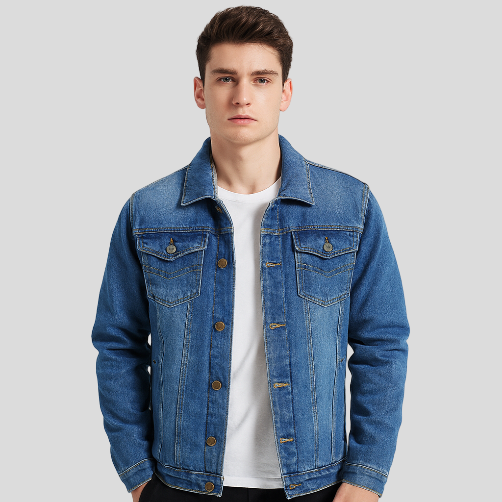 Brayden | Holdbar vinterjeansjakke