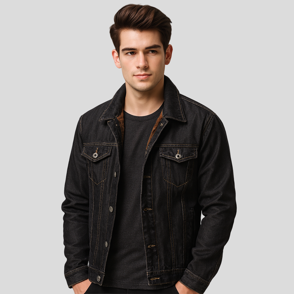 Brayden | Holdbar vinterjeansjakke
