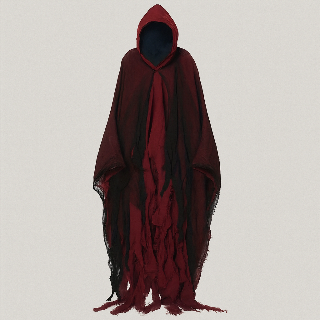 Terrifying Skeleton Halloween Cloak with Hood – Uhyggelig Udklædning til Halloween