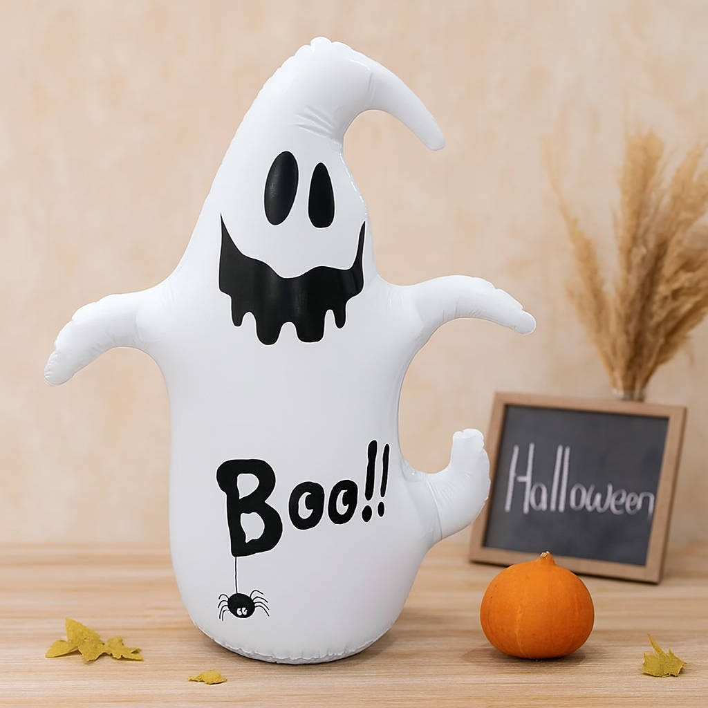 Oppustelig Halloween Spøgelse – Høj Udendørs Dekoration