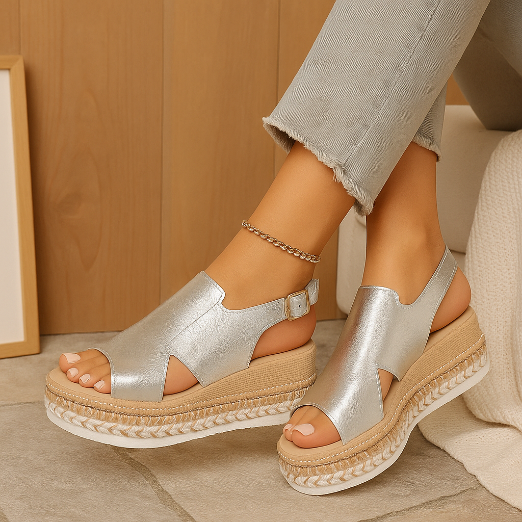 Lina Casual Wedge Footwear – Komfortable og stilfulde kile-sandaler til kvinder