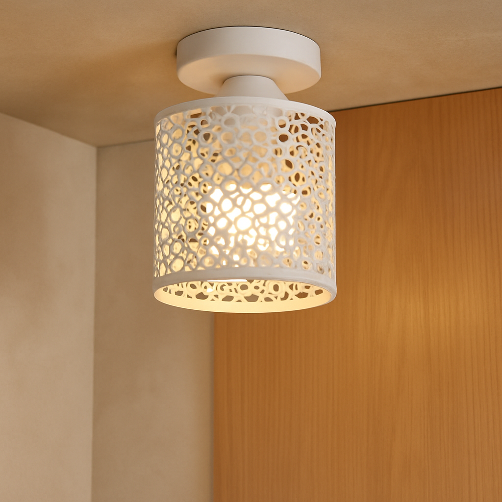 IronGlow – Industriel loftslampe med åbent rammedesign i vintagestil