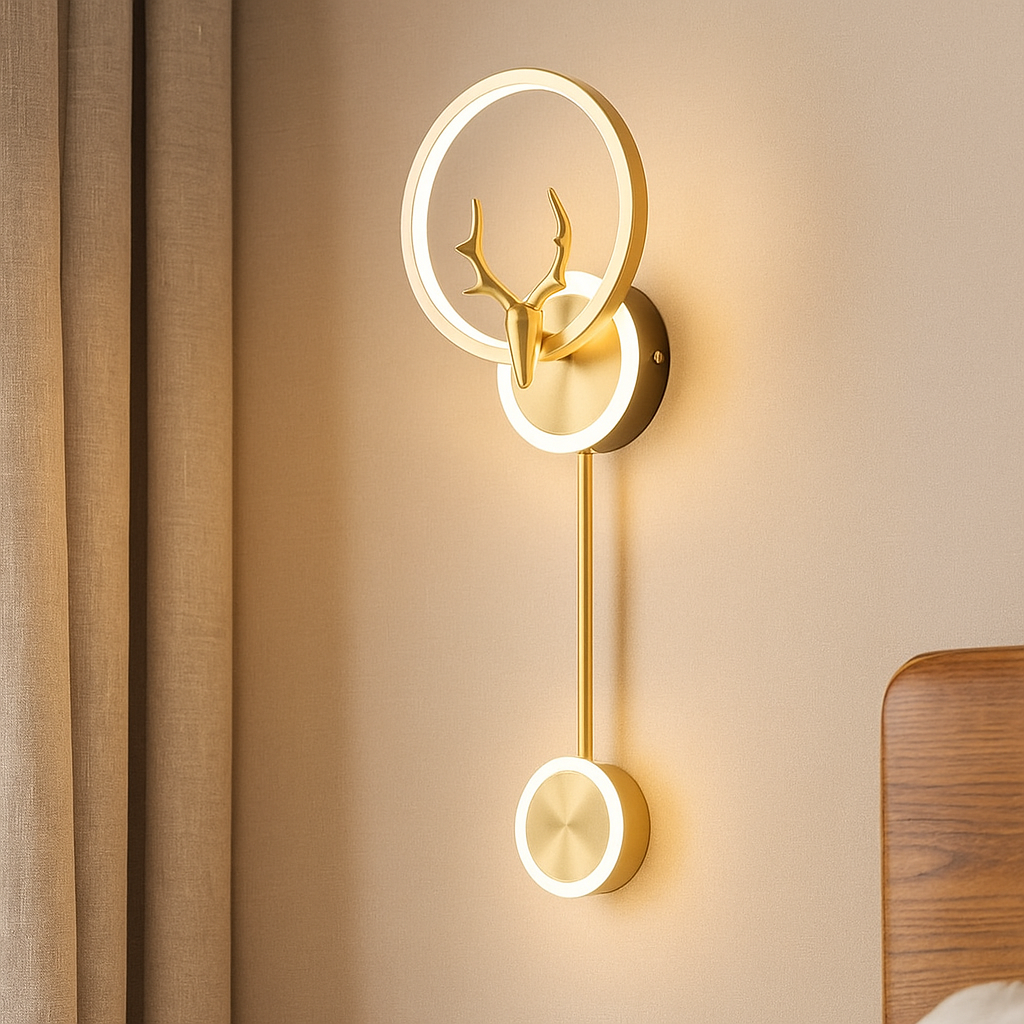 LumiNest – Elegant dobbeltlampe til minimalistisk og stemningsfuld belysning i hjemmet