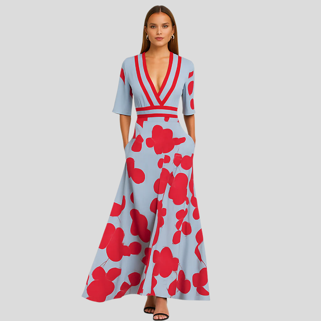 Gabbi – Elegant og stilfuld sommerkjole