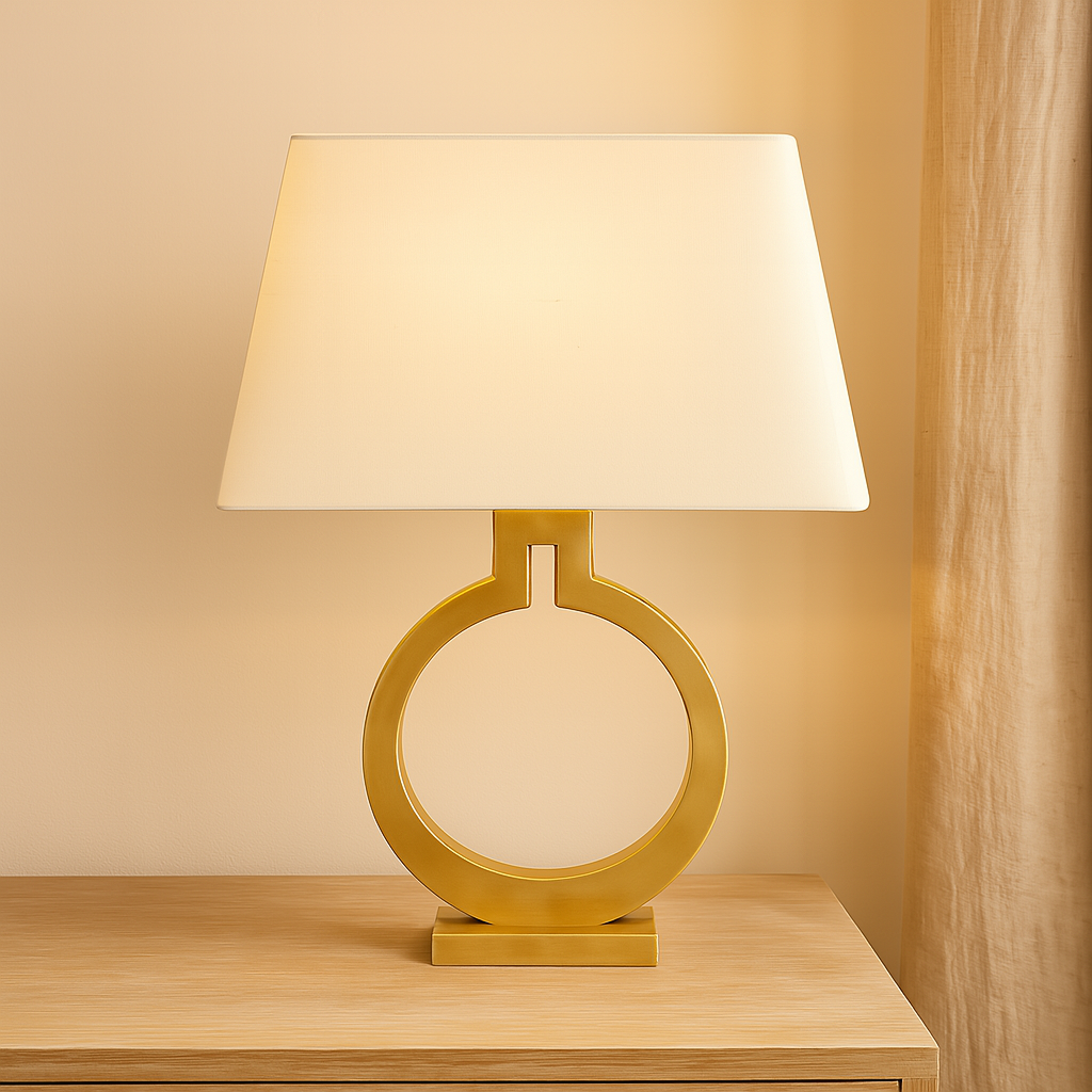 LumaLuxe Moderne Bordlampe