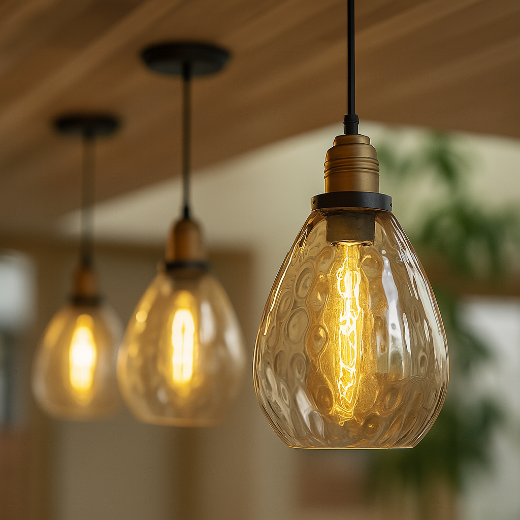 ForgeGlow Industriel Pendellampe