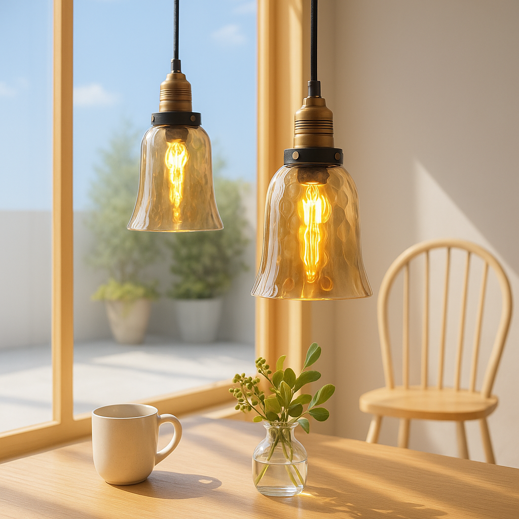 ForgeGlow Industriel Pendellampe