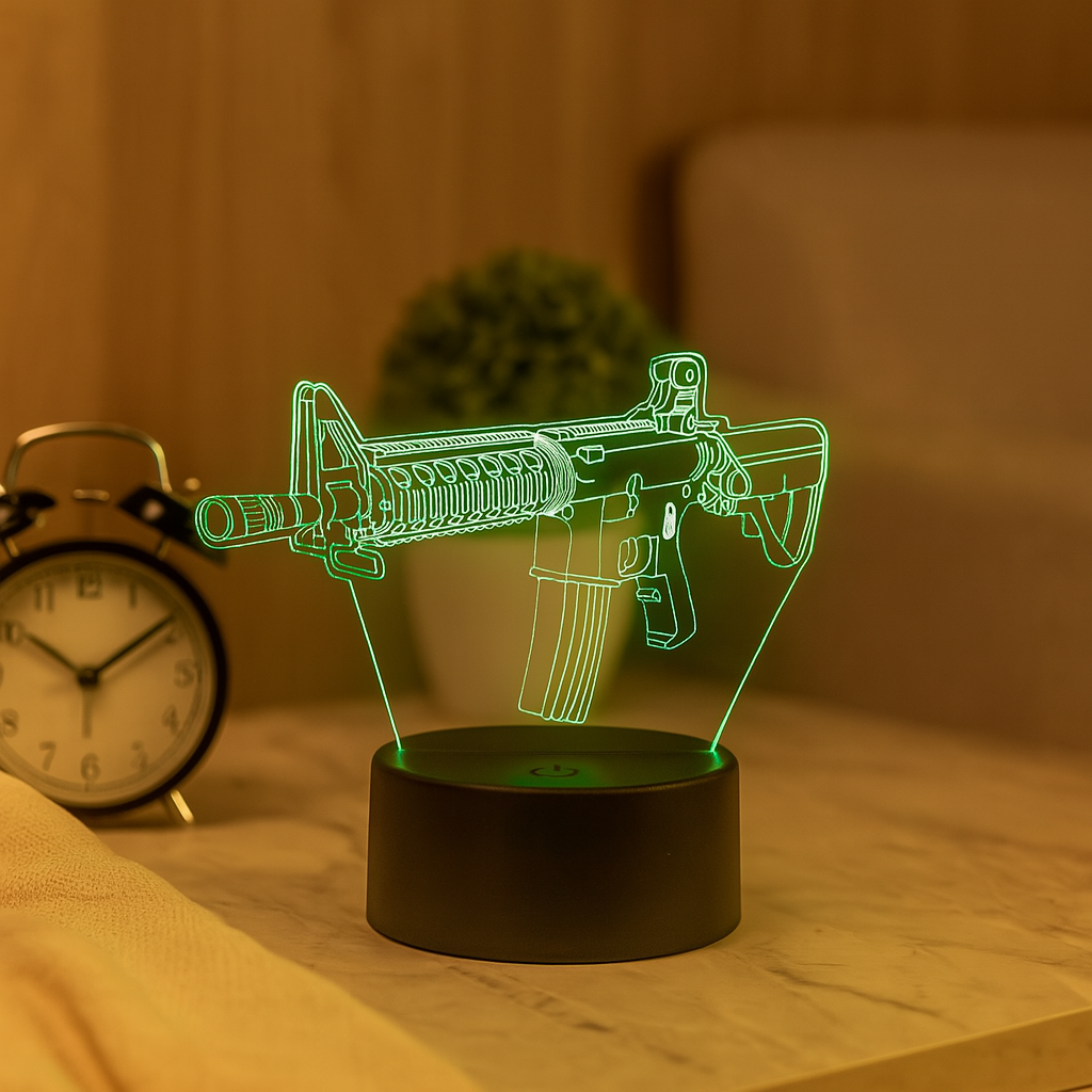 Gunshade Moderne 3D LED Illusionslampe