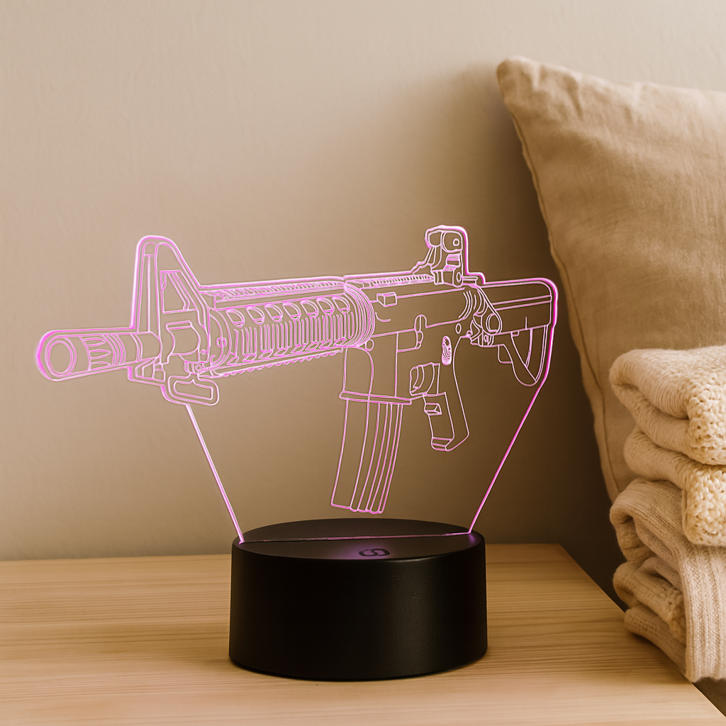 Gunshade Moderne 3D LED Illusionslampe