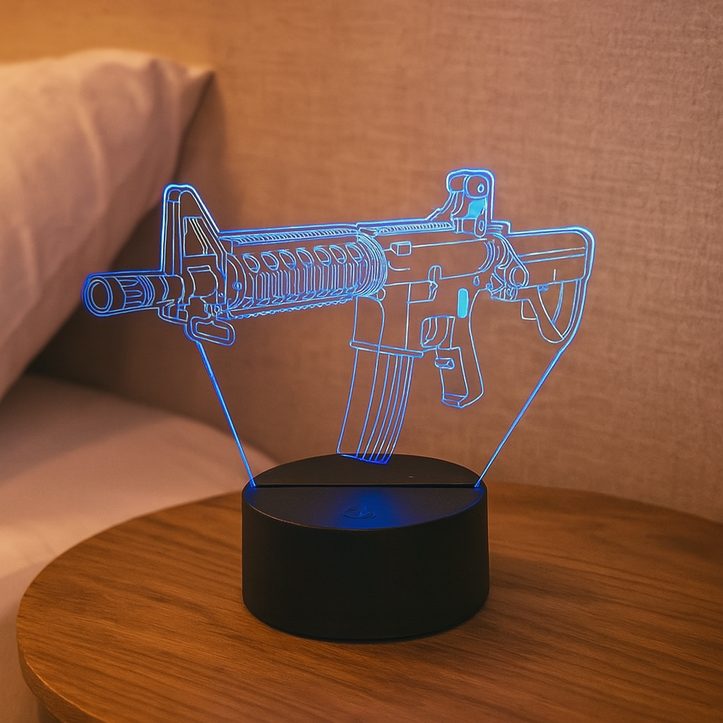 Gunshade Moderne 3D LED Illusionslampe