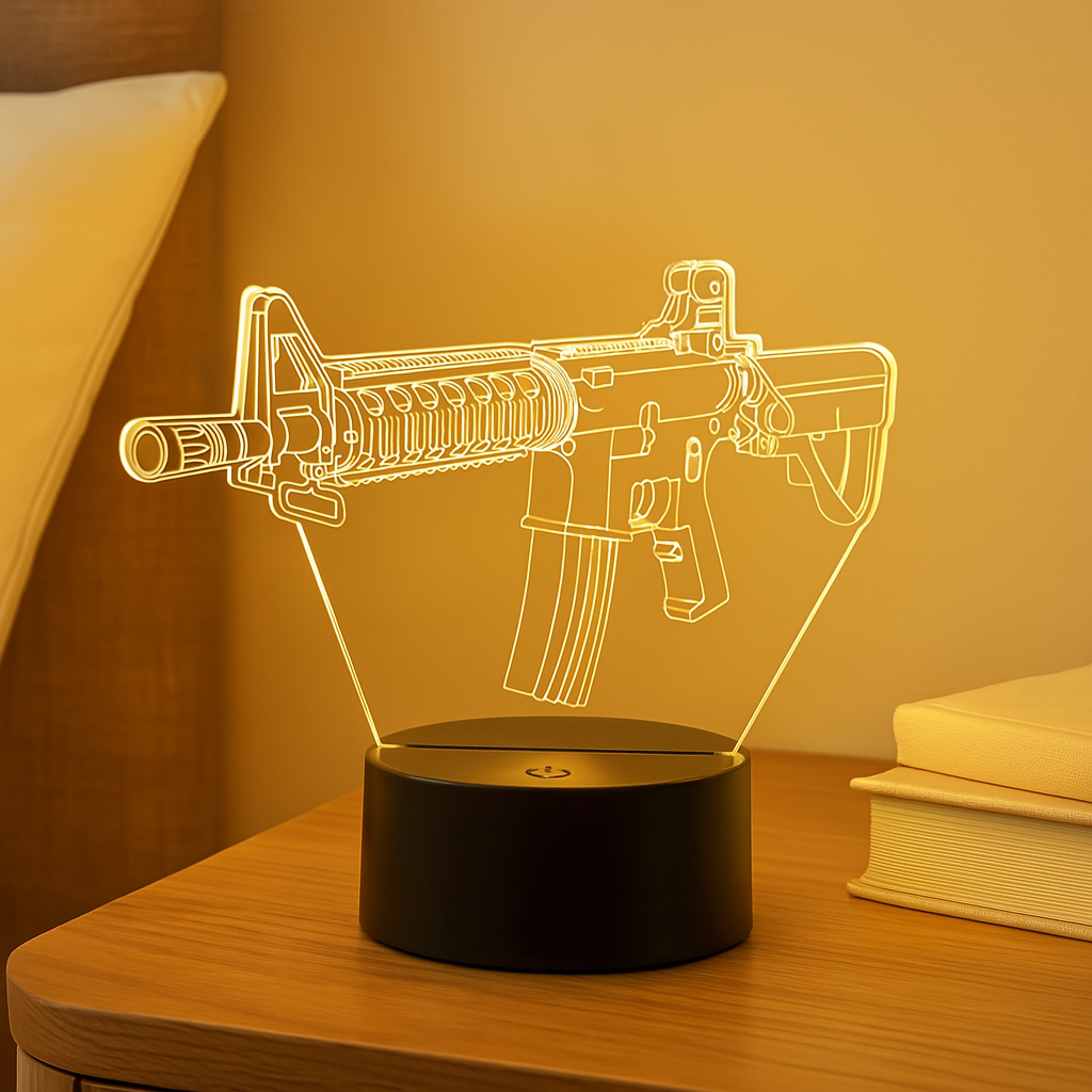 Gunshade Moderne 3D LED Illusionslampe