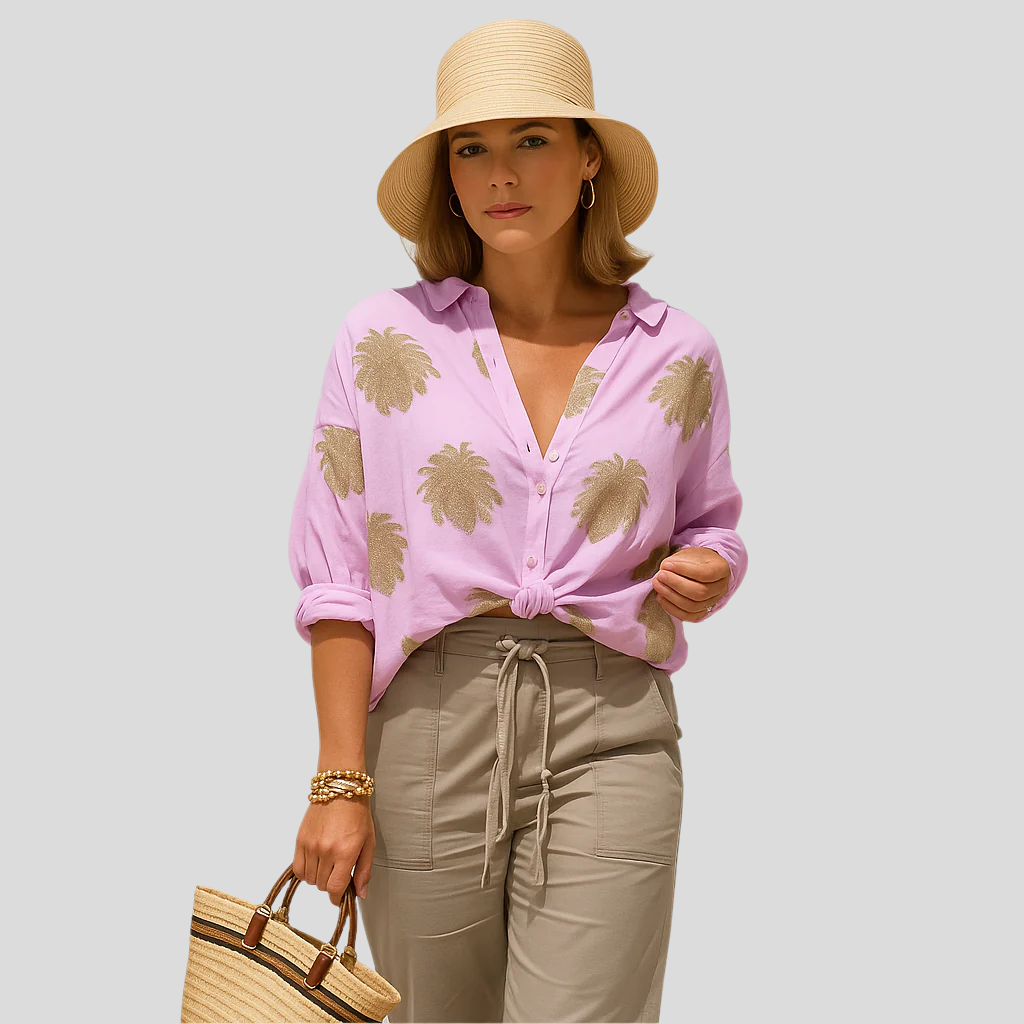 Isla Bohemian Chic sommerbluse – Let langærmet top