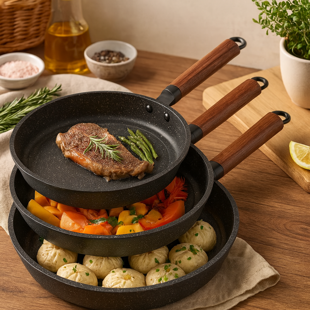 Calden | Non-Stick Stegepande til induktion og gas