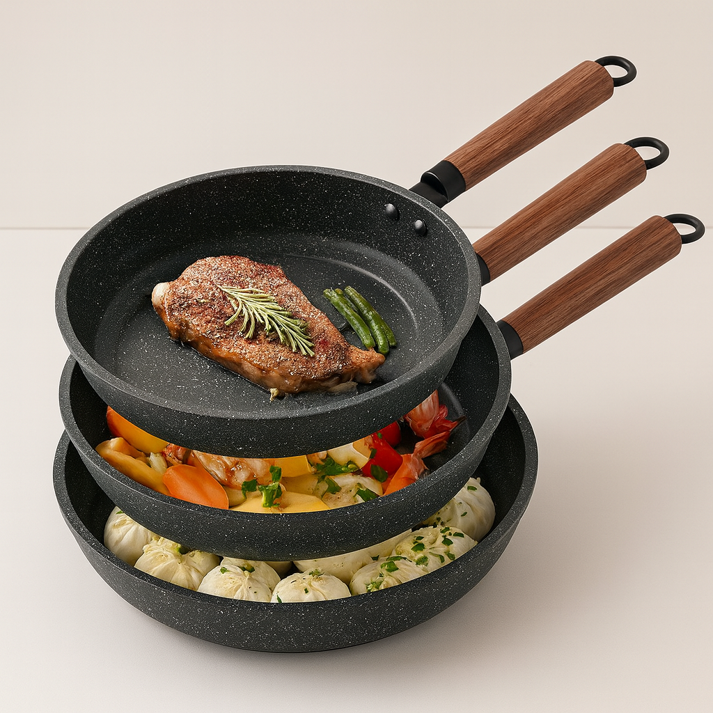 Calden | Non-Stick Stegepande til induktion og gas