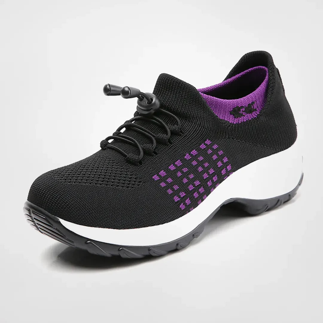 Carol - Moderne sporty joggesko med snøre