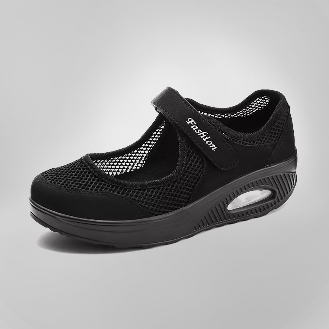 Maica - Mesh wedge fritidssko