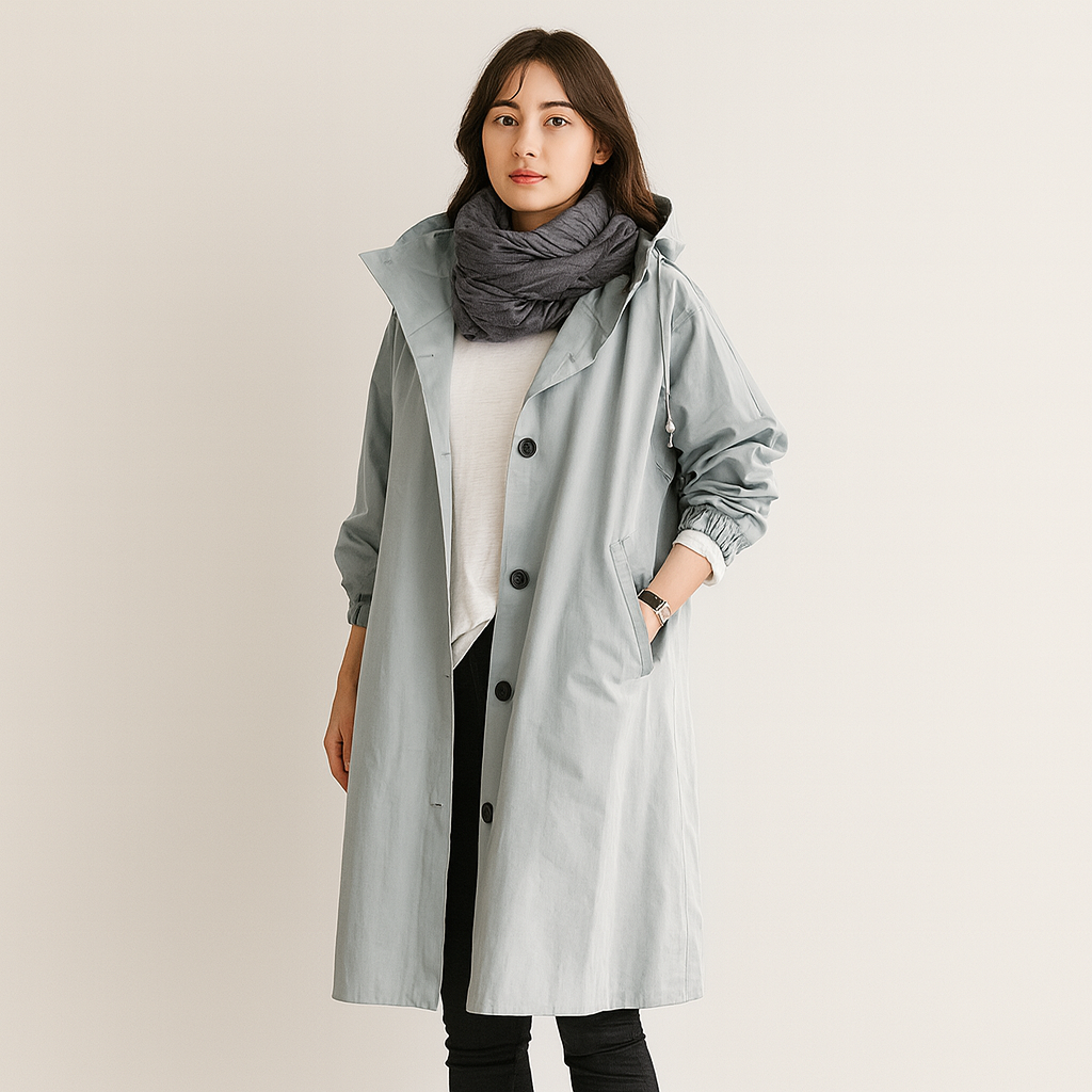 Ella | Tidløs, vandtæt Trenchcoat