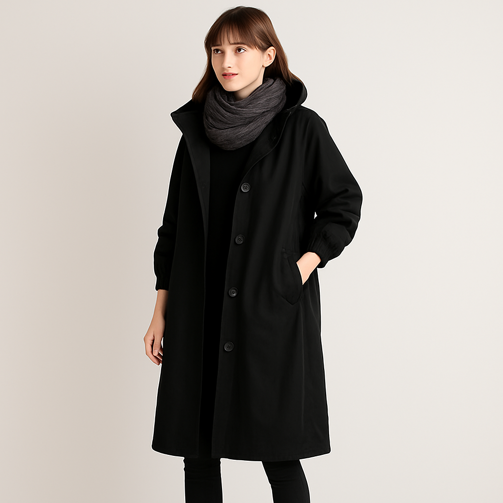 Ella | Tidløs, vandtæt Trenchcoat