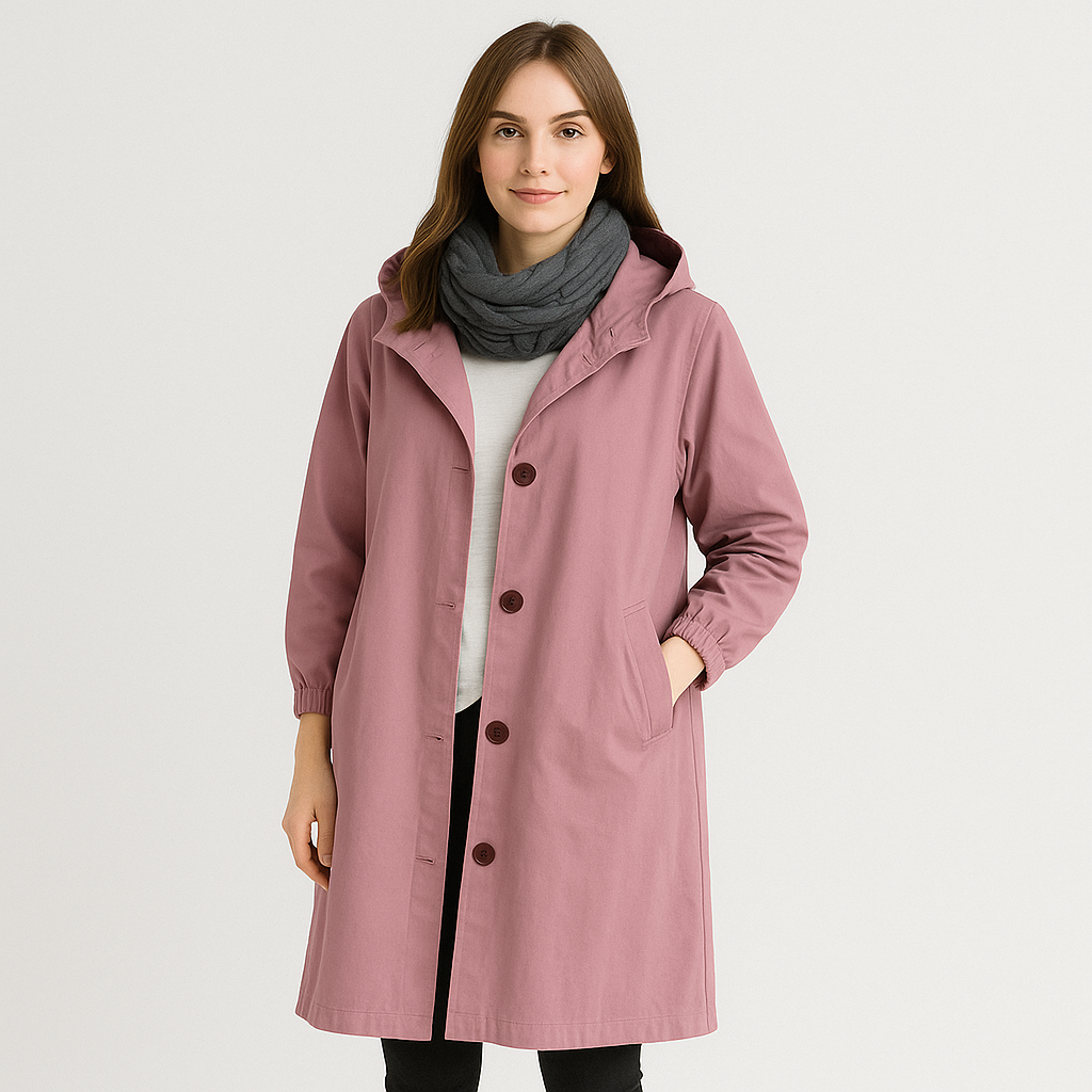 Ella | Tidløs, vandtæt Trenchcoat