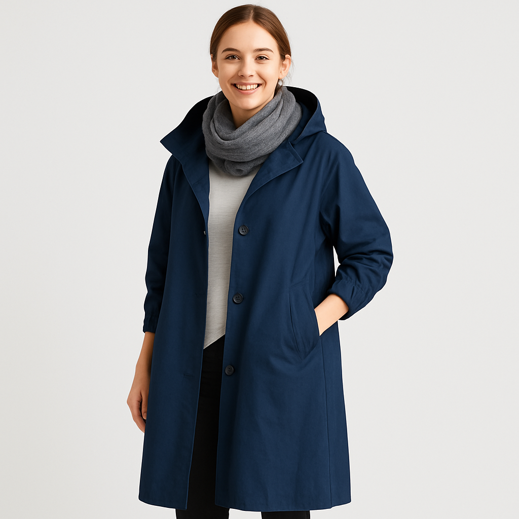 Ella | Tidløs, vandtæt Trenchcoat