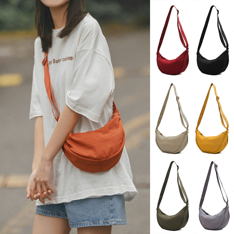 CurveCross - Stilfuld buet crossbody-taske til mode på farten