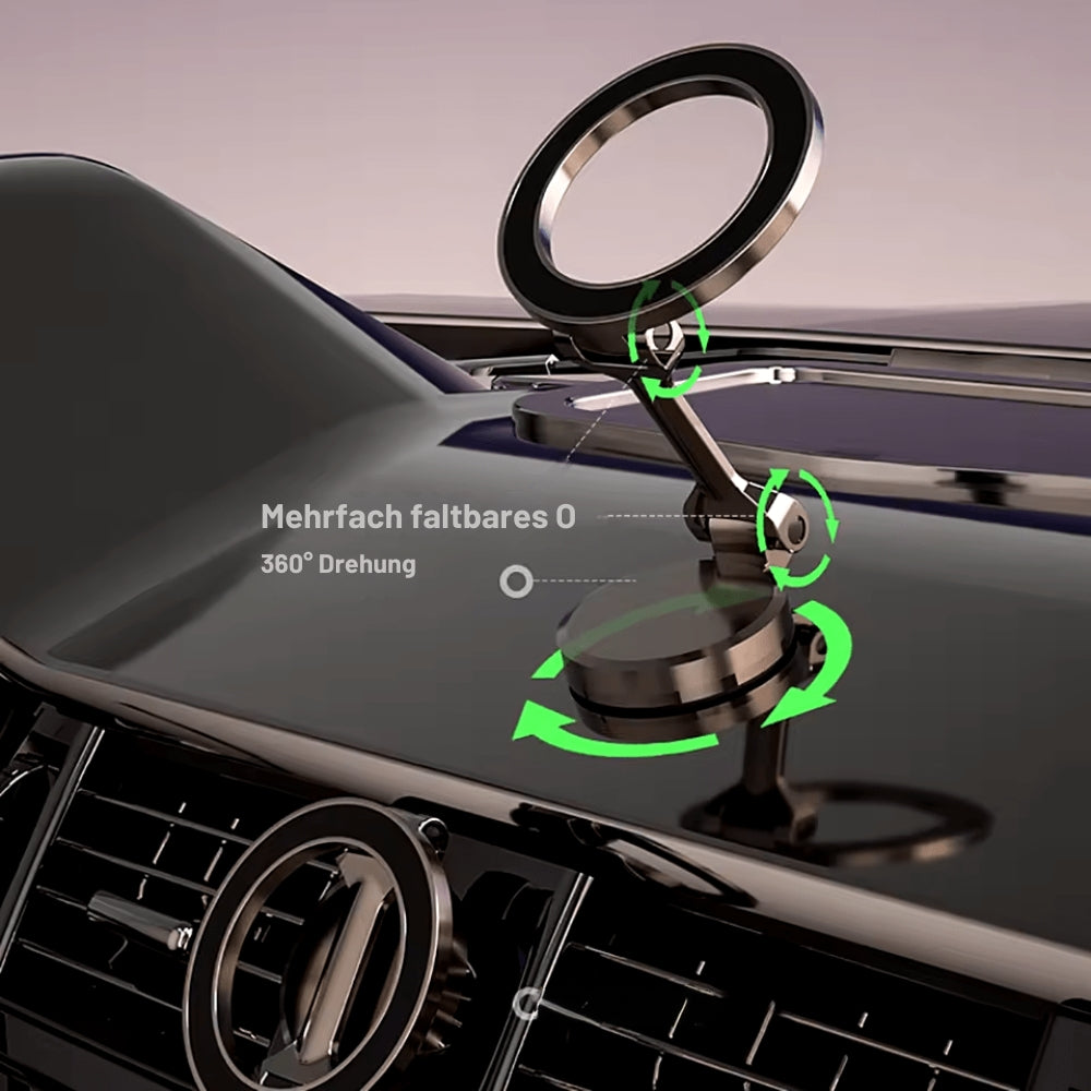 MagnoGrip 360° magnetisk telefonholder – Stærk universalholder til sikker, roterende placering