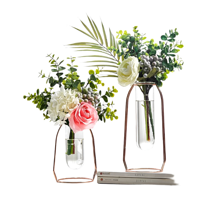 Klar Elegance Glasvase – Elegant Base til Sofistikerede Blomsterdekorationer