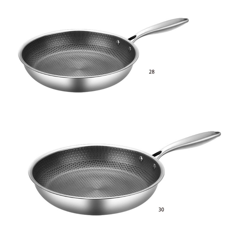ChefElite Premium Non-Stick Stegepande i Rustfrit Stål