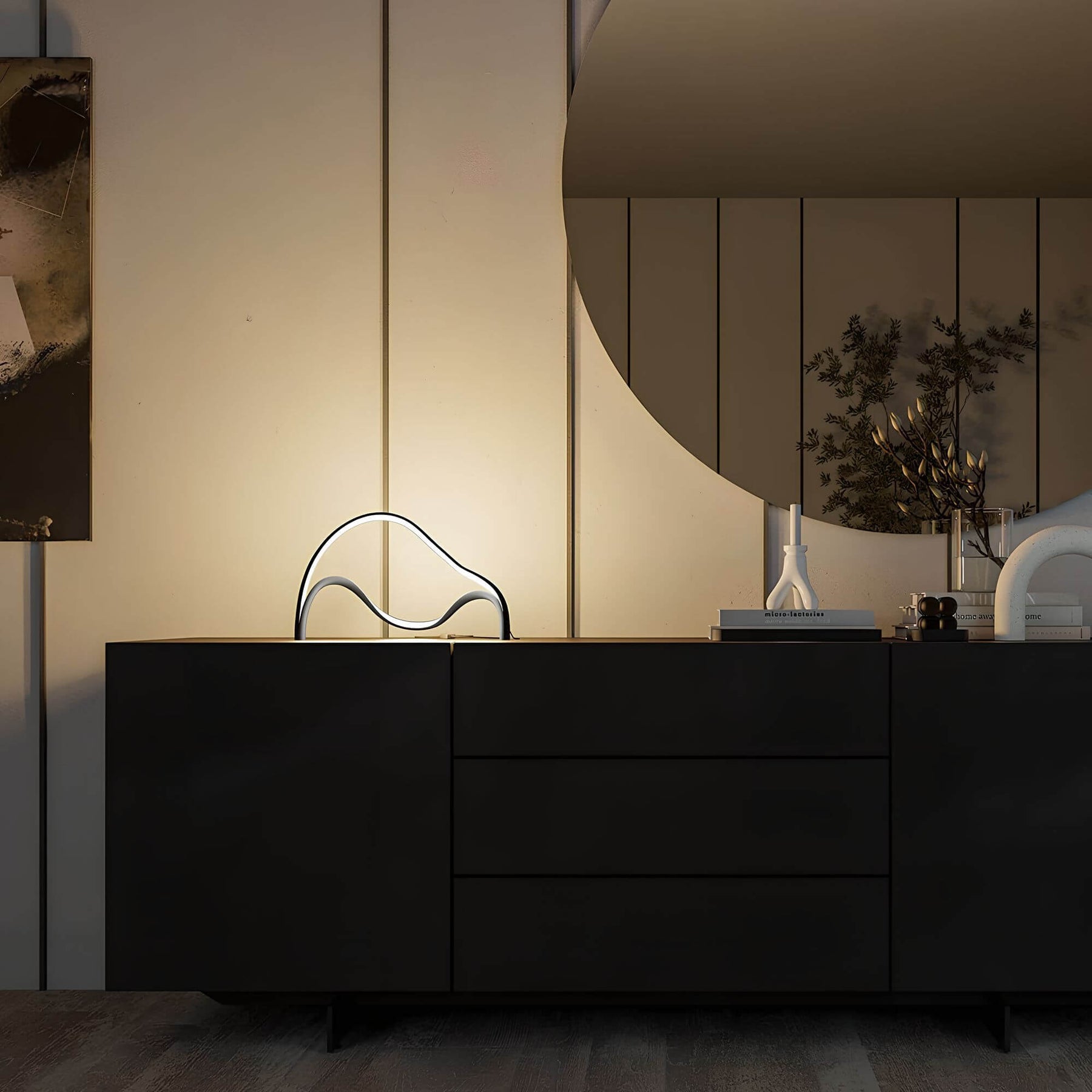 Lumaglow Slim LED-bordlampe