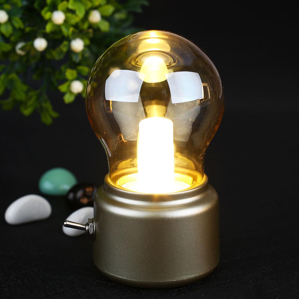 Nostalume Bærbar Bordlampe – Vintage Design med Moderne Fleksibilitet