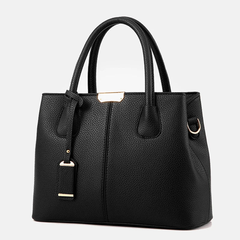 Sigrid Stor Crossbody Taske til Kvinder – Elegant og Rummelig Hverdagsskuldertaske